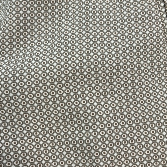 NWT Adrianna Papell Taupe Geometric Print Pants Size 4 - Picture 11 of 11